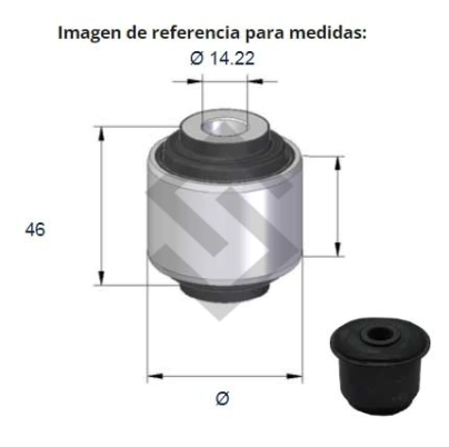 FD BUJE PIVOT OVALADO F.100 / F.1000