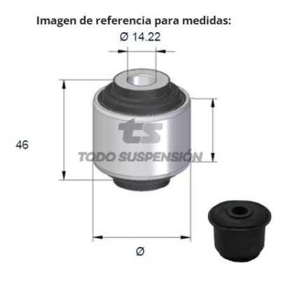 FD BUJE PIVOT OVALADO F.100 / F.1000