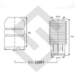 CT KIT SUSP.DEL.JUMPER- DUCATO 97/... BOXER