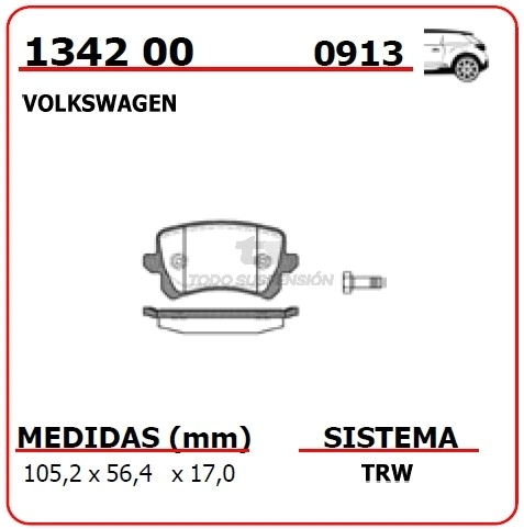 IM BRAZO AUXILIAR TOYOTA RUNNER/HILUX SR5 4X4 ../00 - COMPLETO