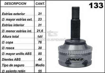 IM JGO.PERNO P/EJE M.BENZ 1714 /18-21/2418 B/BIMETA - ROD. RODILLO - (10)