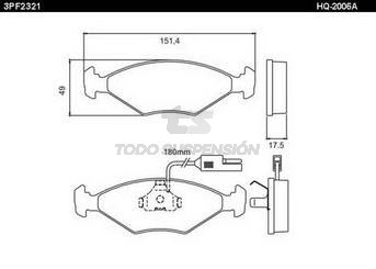 ** IM JGO.PERNO P/EJE M.BENZ 1517 /13/2013 70 B/BRONCE - (05).