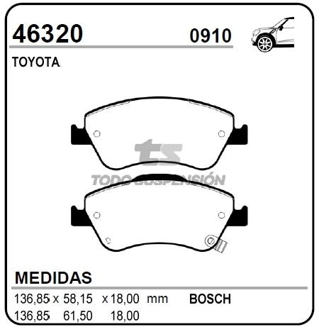 ** VD JGO.PERNOS P/EJE DP-600/800 EJE EATON 66/80 B/BIMETAL - ROD. FRICCION ESPECIAL - (S)