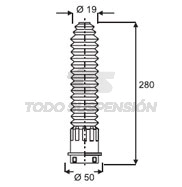 RT FUELLE AMORT. DEL. R.19/21/MEGANE