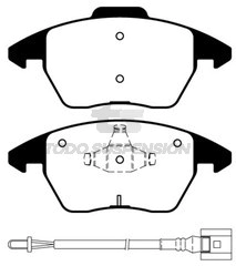 VW PAST. FRENO DEL. CADDY III / GOLF V / AUDI A3 / QUATTRO / SEAT ALTEA / TOLEDO III