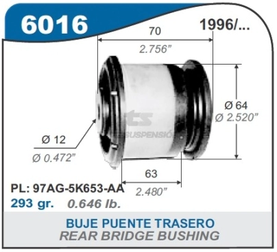 FD BUJE PUENTE TRAS. ESCORT 97/...