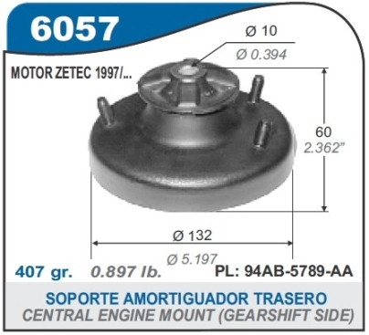FD CAZOLETA TRAS. ESCORT - MOD. NVO.