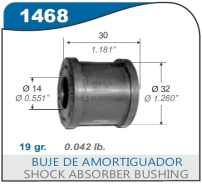 CH BUJE AMORTIG. PICK U P 400
