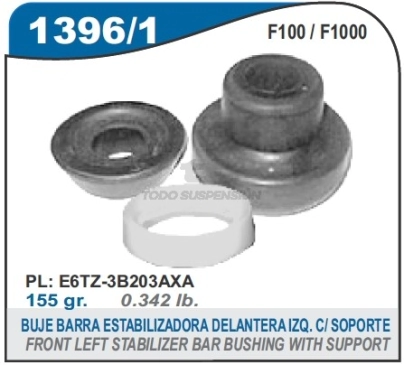 FD BUJE TENSOR DEL.F.100/1000 C/DISTANCIADOR PLAST