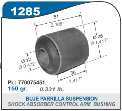 RT BUJE PARRILLA INF. R.21 - LISO