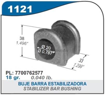 RT BUJE BARRA ESTAB.R.11/9