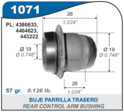 FT BUJE PARRILLA TRAS. F.147-