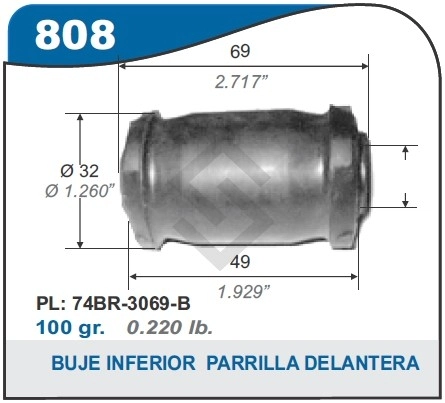 FD BUJE PARRILLA INF.DEL. TAUNUS