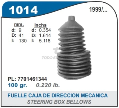 RT FUELLE CAJA DIREC.MECANICA R.18-
