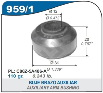 FD BUJE AMORTIG.DEL.FALCON/FAIRLAINE