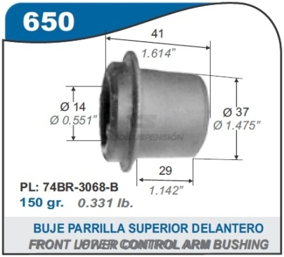 FD BUJE PARRILLA SUP.DEL.  TAUNUS-