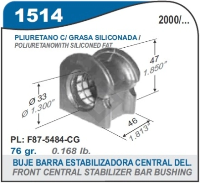 FD BUJE BARRA ESTAB.DEL.RANGER/EXPLORER - 2000/.. - DIAM. 32 MM