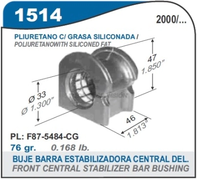 FD BUJE BARRA ESTAB.DEL.RANGER/EXPLORER - 2000/.. - DIAM. 32 MM