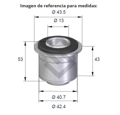 CH BUJE PARR. INFERIOR CHEV. 400 - REFORMA
