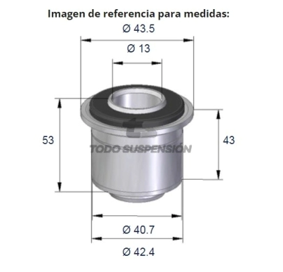 CH BUJE PARR. INFERIOR CHEV. 400 - REFORMA