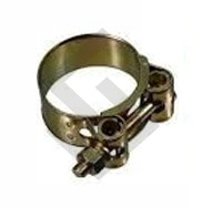 **VR ABRAZADERA METALICA DORADA C/TORNILLO Y TUERCA