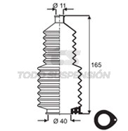RT FUELLE C/DIR. R.9/R.18/R.19/FUEGO/CLIO DIR.HID. DER/IZQ