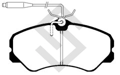 **VR PAST. FRENO DEL. DUCATO MAXI (IDEM LI38390)