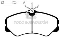 **VR PAST. FRENO DEL. DUCATO MAXI (IDEM LI38390)