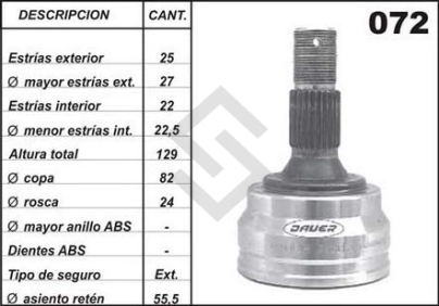 PG JTA.HOMOC. P.405 / BX / ZX (25 - 22) SEG I