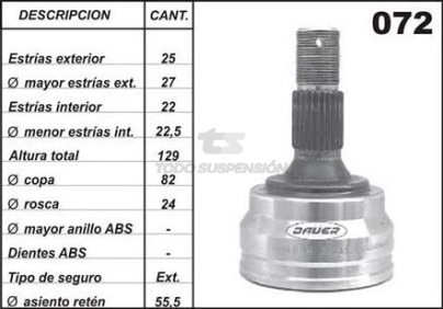 PG JTA.HOMOC. P.405 / BX / ZX (25 - 22) SEG I