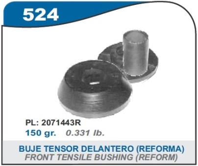 VD BUJE TENSOR DELANT. DODGE VALIANT - REFORMA