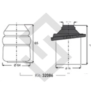 CH KIT SUSP. DEL. ZAFIRA - 01/03