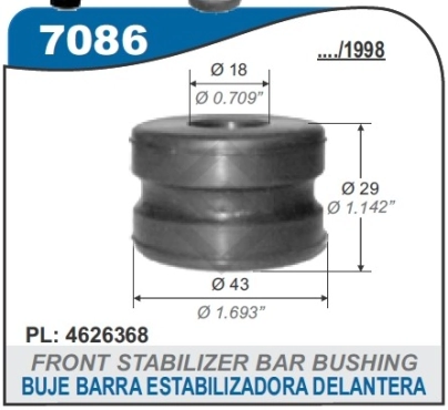 IM BUJE BARRA ESTABIL. DEL. NEON - .../98