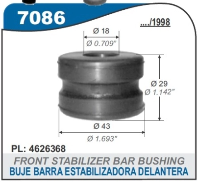 IM BUJE BARRA ESTABIL. DEL. NEON - .../98