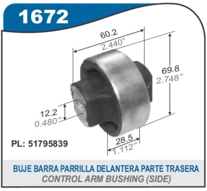 FT BUJE PARRILLA DEL. PARTE TRAS. PUNTO / LINEA / QUBO