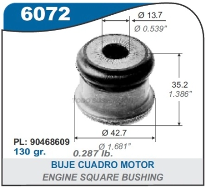 CH BUJE CUADRO MOTOR VECTRA / ASTRA / ZAFIRA