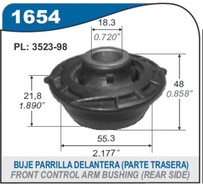 CT BUJE PARR. SUSP. DEL. PARTE TRAS. C3