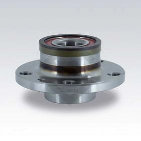 VW MAZA TRAS. FOX / CROSS FOX / AUDI A1 / SEAT IBIZA - C/ROD. C/ABS MAGNETICO - 5 AGUJEROS (801191 AD)