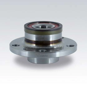 VW MAZA TRAS. FOX / CROSS FOX / AUDI A1 / SEAT IBIZA - C/ROD. C/ABS MAGNETICO - 5 AGUJEROS (801191 AD)