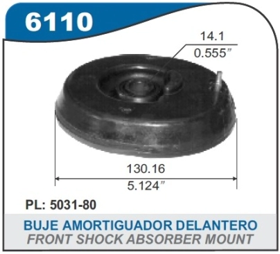 CT CAZOLETA AMORTIGUADOR  DEL. C3