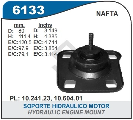 FD SOPORTE MOTOR HIDR. FIESTA / COURIER NAFTA 96/...