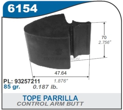 CH TOPE PARR. SUPERIOR SILVERADO