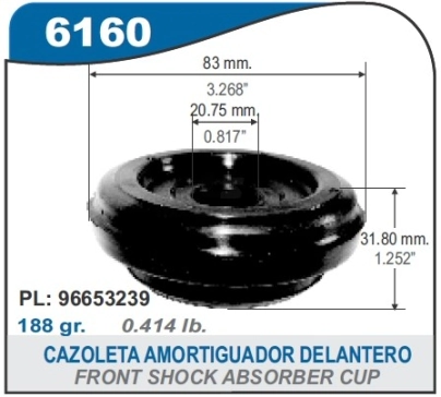 CH CAZOLETA DEL. AVEO