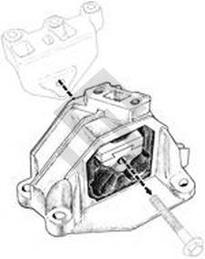 VW SOP.MOTOR DER. GOL TREND / VOYAGE / FOX / SURAN 1.0 - 1.6 NAFTA 08/...