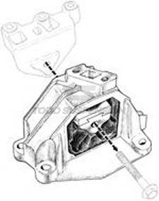 VW SOP.MOTOR DER. GOL TREND / VOYAGE / FOX / SURAN 1.0 - 1.6 NAFTA 08/...