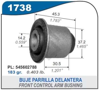 RT BUJE PARRILLA DEL. DUSTER
