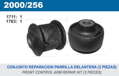 VW KIT BUJES PARRILLA DEL. VENTO 11/... (2 PIEZAS) - 
