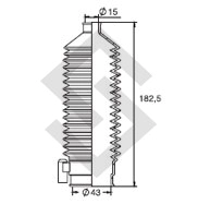CH KIT FUELLE C/DIREC. HIDR. DER/IZQ. CORSA 11/...