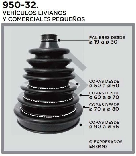 VR FUELLE DE TRANSMISION UNIVERSAL - CHICO