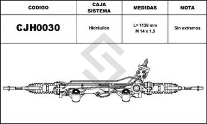 FD CAJA DIRECCION RANGER/EXPLORER 97/02 - HIDRAULICA